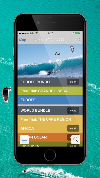 Capturas de pantalla de KITE & WINDSURFING NAVIGATOR+