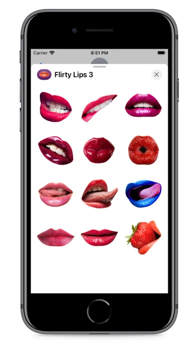 Tangkapan layar Hot Flirty Lips 3