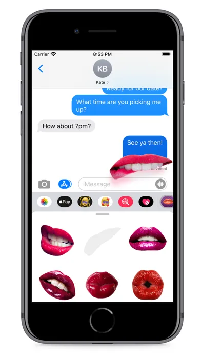 Tangkapan layar Hot Flirty Lips 3