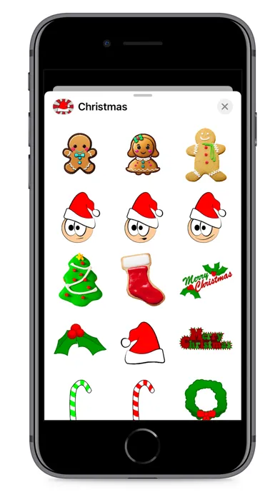 Christmas Silly Fun Stickers स्क्रीनशॉट