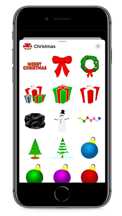 Christmas Silly Fun Stickers स्क्रीनशॉट