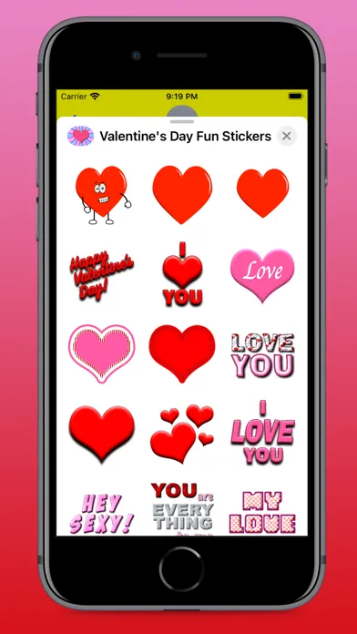 تصاویر Valentine's Day Fun Stickers