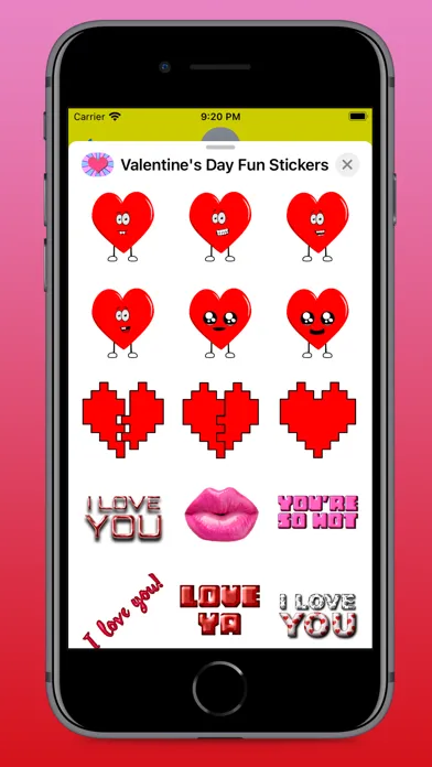 تصاویر Valentine's Day Fun Stickers