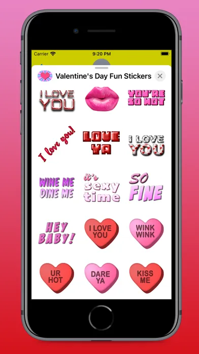 تصاویر Valentine's Day Fun Stickers