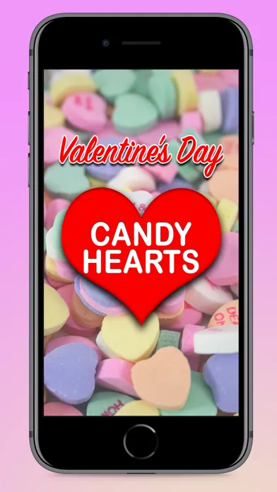 Candy Hearts Fun Stickers スクリーンショット