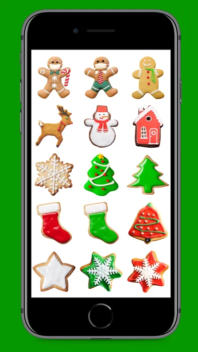 Скриншоты Gingerbread Joy Stickers
