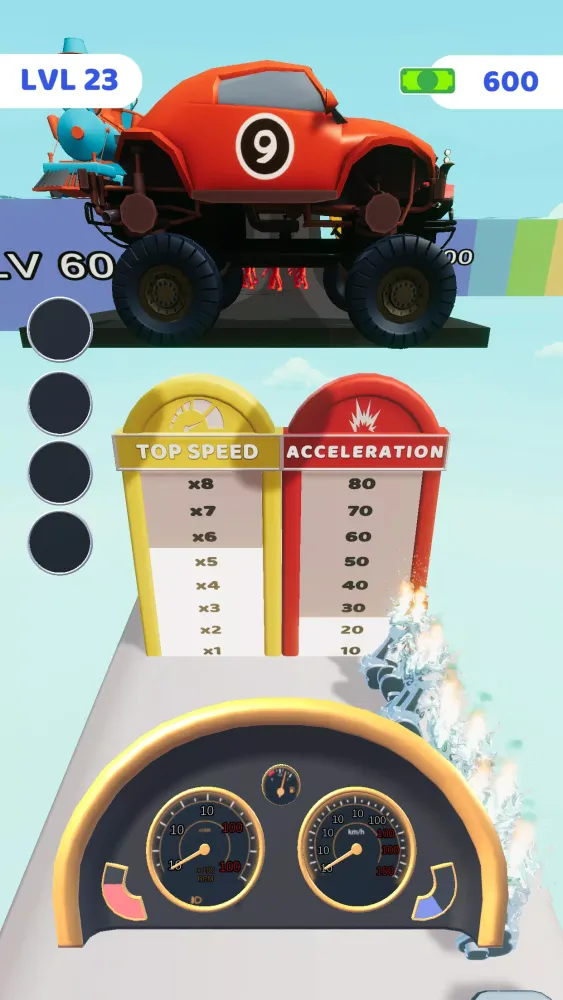 ภาพหน้าจอของ Cars Builder