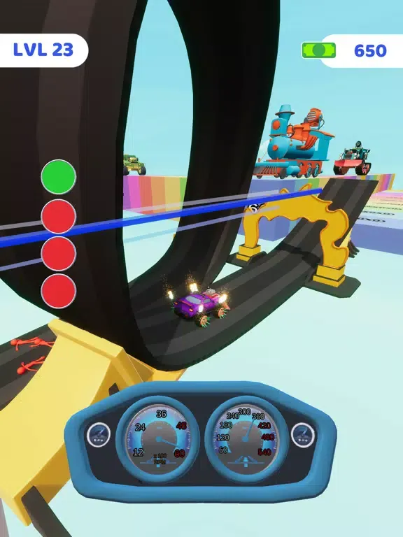 Tangkapan skrin Cars Builder iPad 