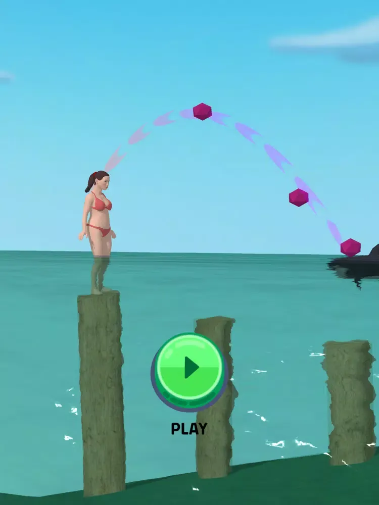 Dive The Shark 3D iPad  Ekran Görüntüleri