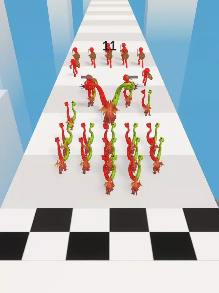 Dragon Split 3D iPad  スクリーンショット