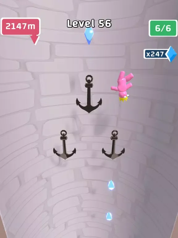 Falling Boy 3D iPad  स्क्रीनशॉट