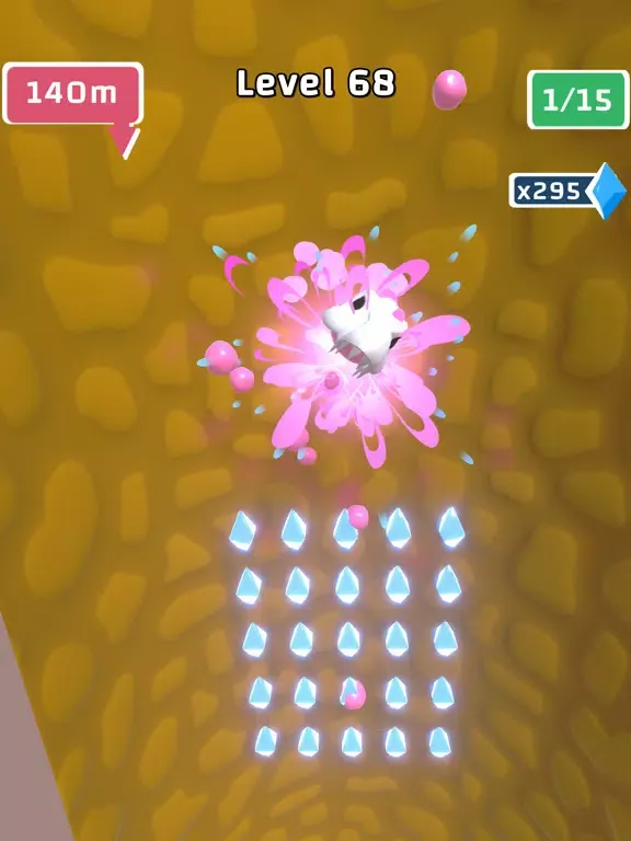Falling Boy 3D iPad  स्क्रीनशॉट