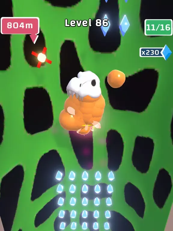 Falling Boy 3D iPad  स्क्रीनशॉट
