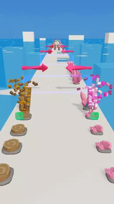Captures d'écran de Hammer Axe Run