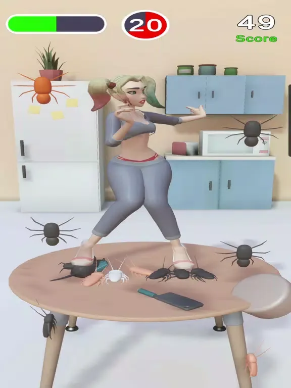 Capturas de pantalla de Insects Vs Girl iPad 