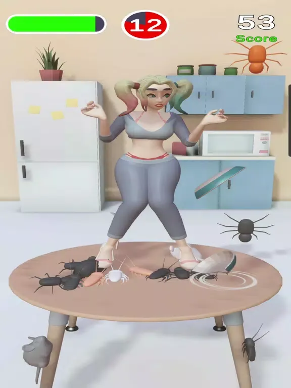 Capturas de pantalla de Insects Vs Girl iPad 