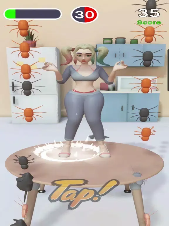 Capturas de pantalla de Insects Vs Girl iPad 