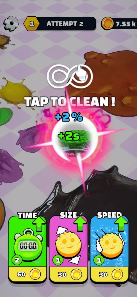 Sponge Rush : 3D Screenshots