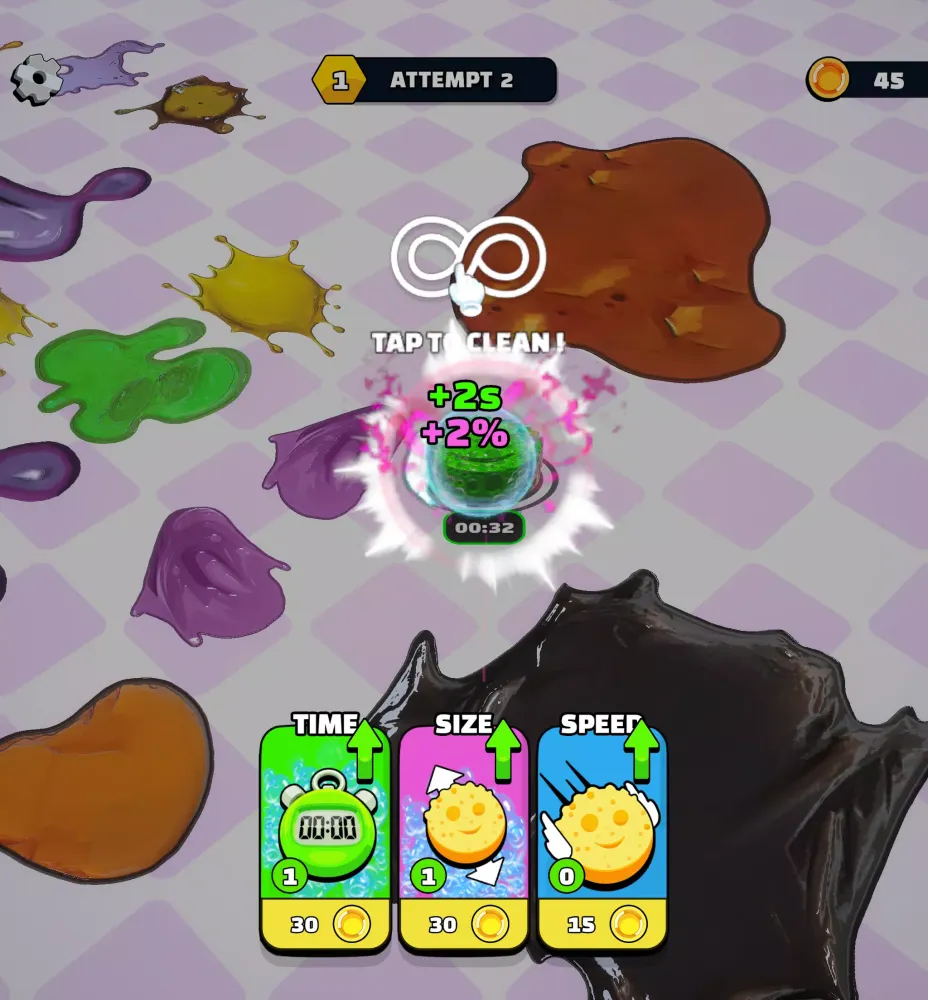 Sponge Rush : 3D Screenshots