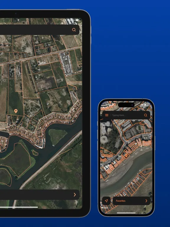 Parcel Map: Public Land Data iPad  Screenshots