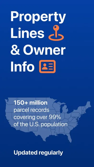Parcel Map: Public Land Data Screenshots