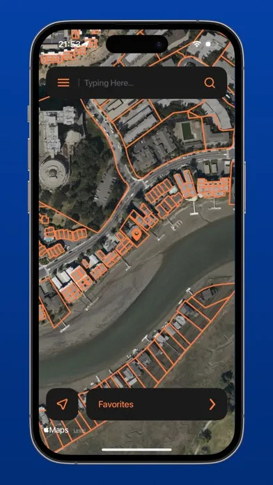 Parcel Map: Public Land Data Screenshots