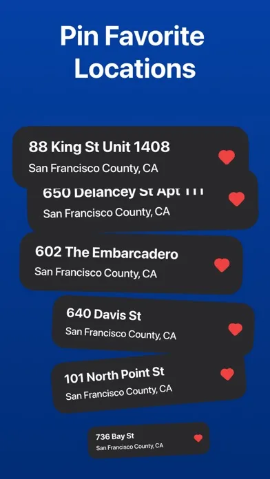 Parcel Map: Public Land Data Screenshots