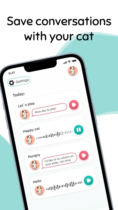 Screenshot di Cat Speak - Meow Translator