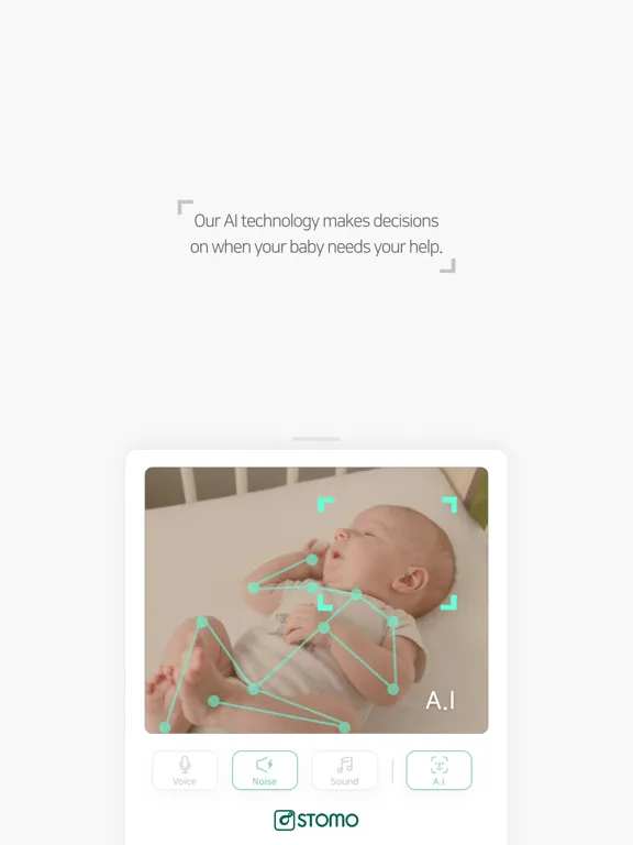STOMO: AI Baby Monitor (CCTV) iPad  Screenshots