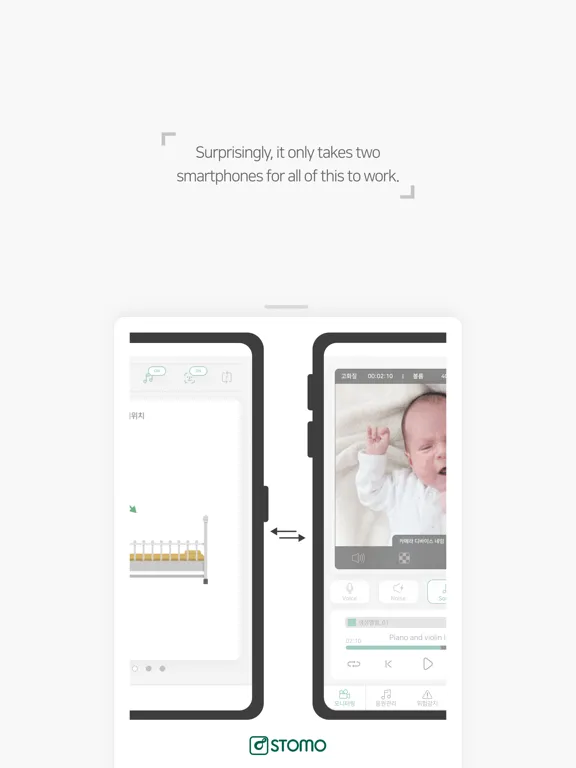 STOMO: AI Baby Monitor (CCTV) iPad  Screenshots