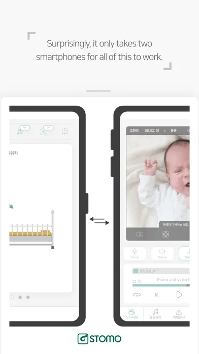 STOMO: AI Baby Monitor (CCTV) Screenshots