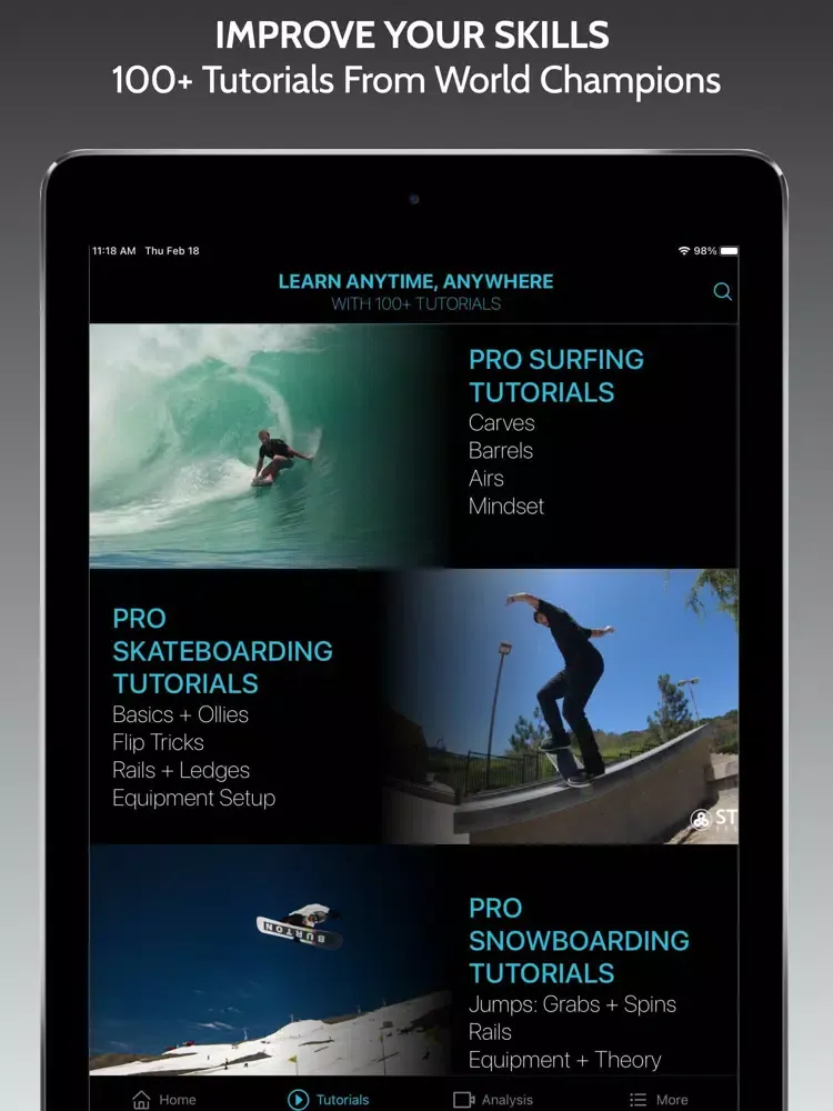 Stomp Sessions - Learn Sports iPad  스크린샷