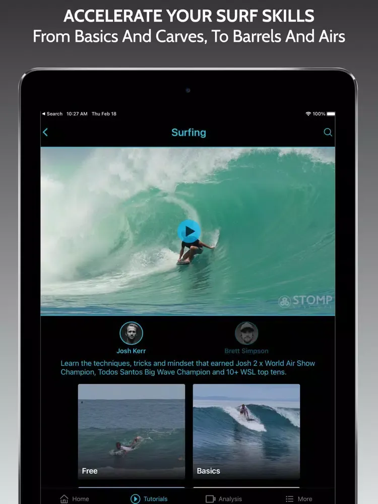 Stomp Sessions - Learn Sports iPad  스크린샷