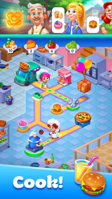 Скриншоты Cooking Time: restaurant story