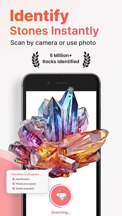 Rock Stone Identifier Crystal应用截图