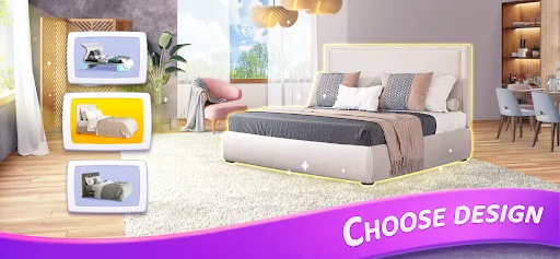 Merge Design: Home Makeover スクリーンショット