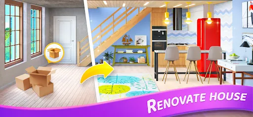 Merge Design: Home Makeover スクリーンショット