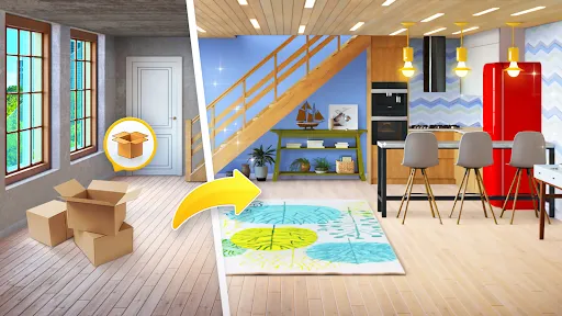Merge Design: Home Makeover スクリーンショット