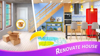 Capturas de tela do Merge Design: Home Makeover