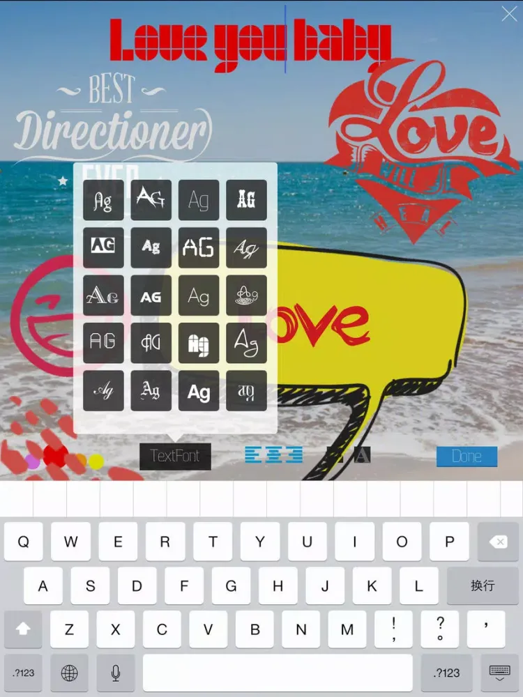 Text Cam iPad  スクリーンショット