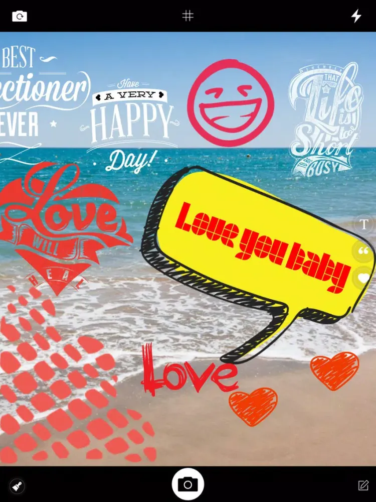 Text Cam iPad  スクリーンショット