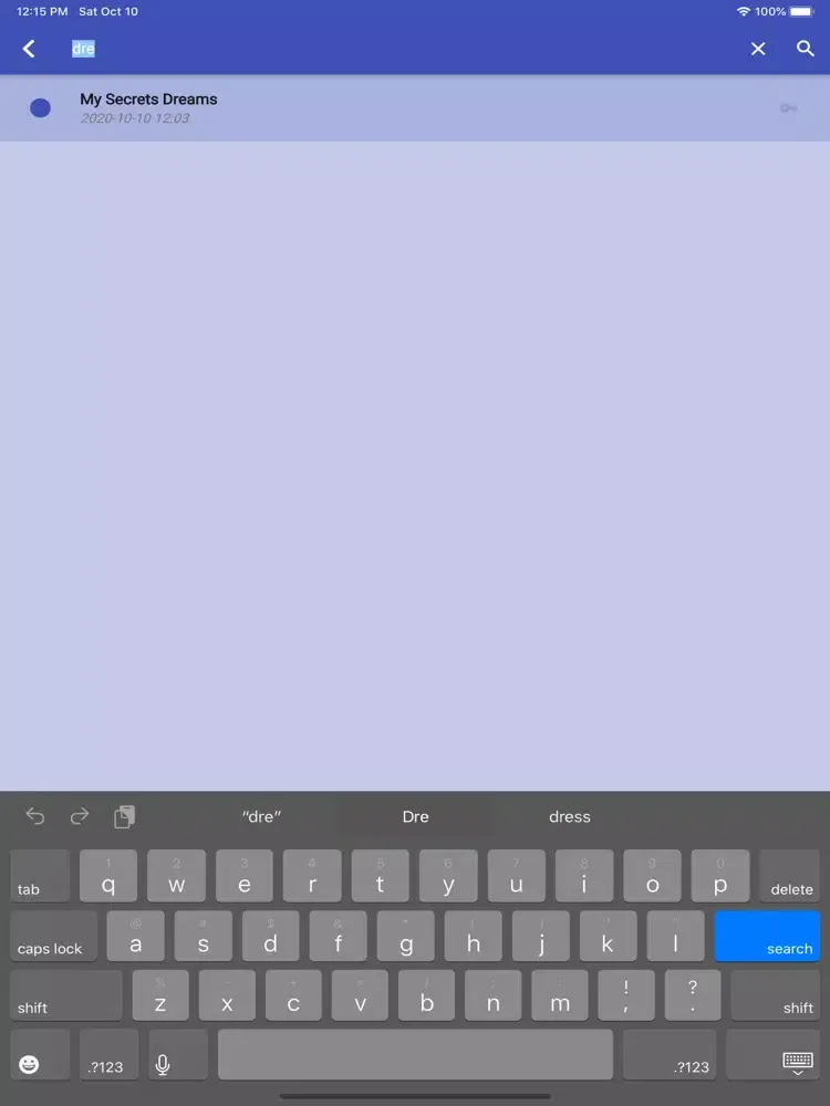 ภาพหน้าจอของ Clip List: Personal Organizer iPad 