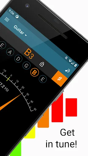 Capturas de tela do Tuner - Pitched!