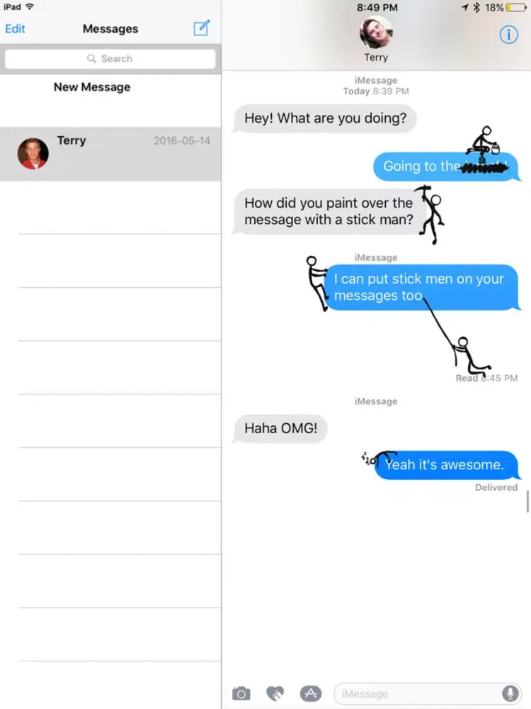 تصاویر Sticky Sticks iPad 