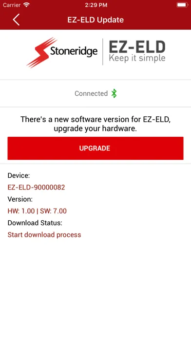 Tangkapan skrin EZ-ELD Update