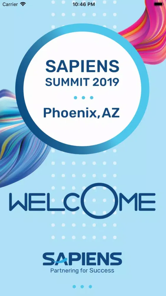 Sapiens Summit 2019 スクリーンショット