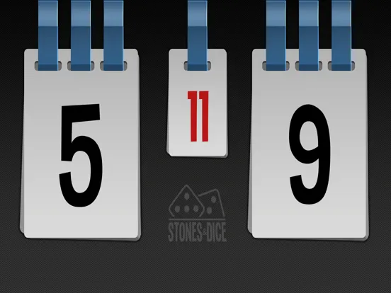 Backgammon Score Card iPad  Screenshots