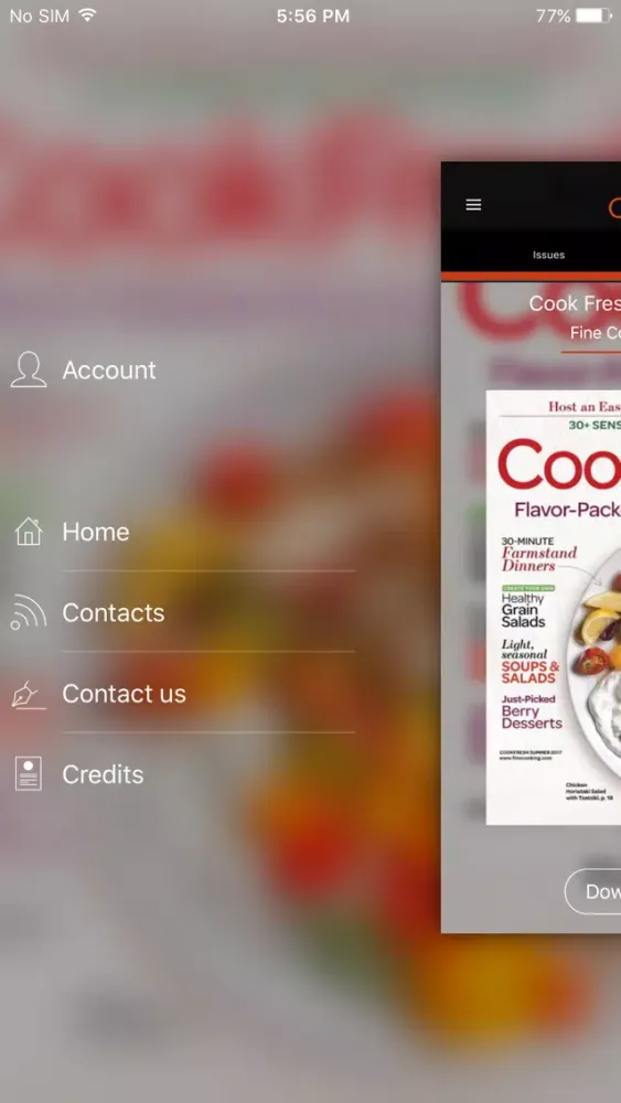 Fine Cooking Magazine سکرین شاٹس