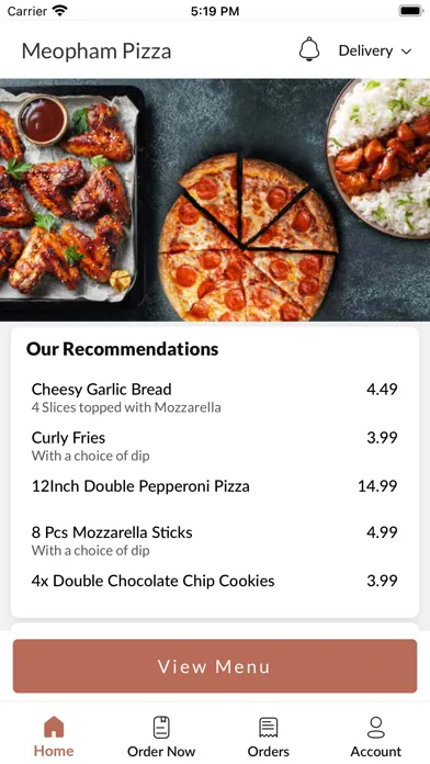 Meopham Pizza Screenshots