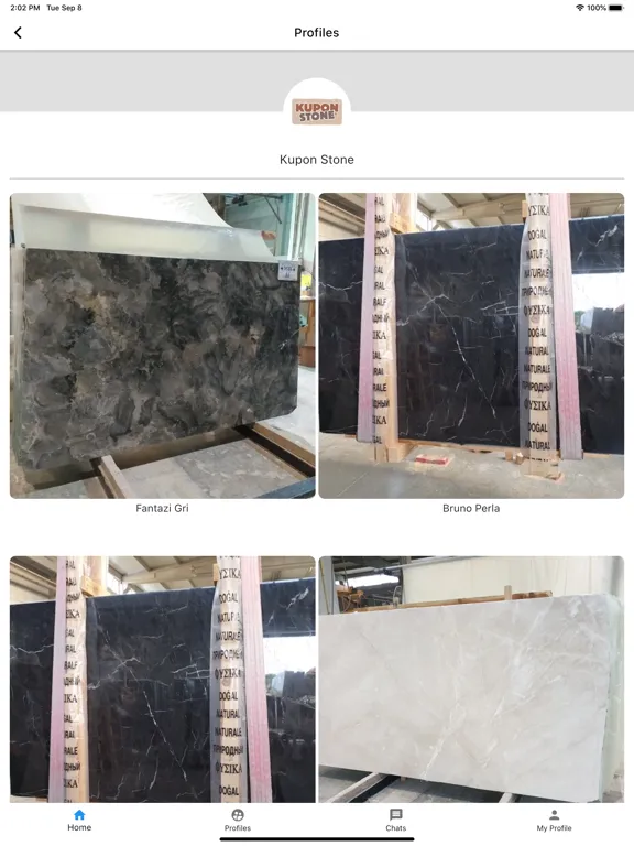 Capturas de tela do Stone Stok iPad 